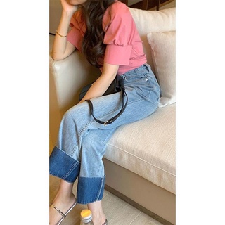 Quần jeans lật lai size L