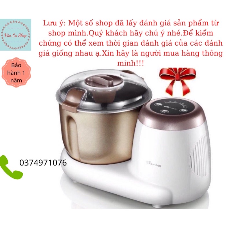 Máy nhồi bột Bear 3,5l A35Q2, A35A1