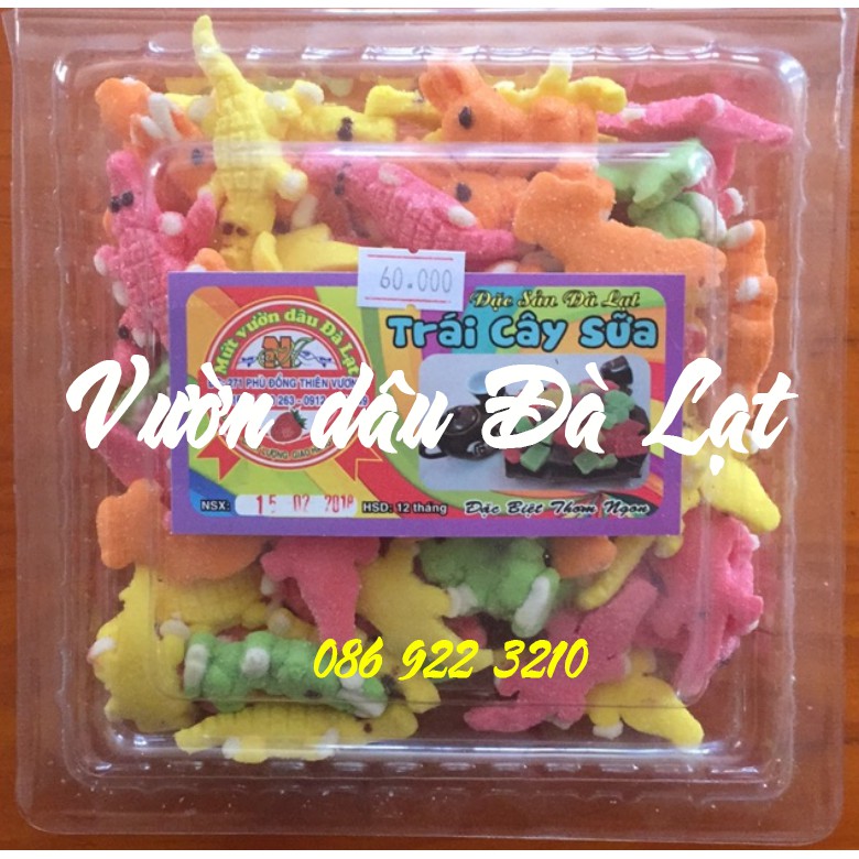 Kẹo cá sấu vườn dâu Đà Lạt
