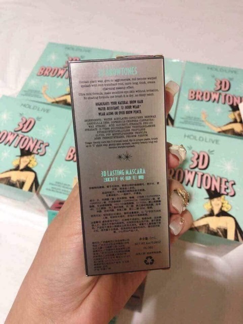 MASCARA 3D BROWN TONES | BigBuy360 - bigbuy360.vn