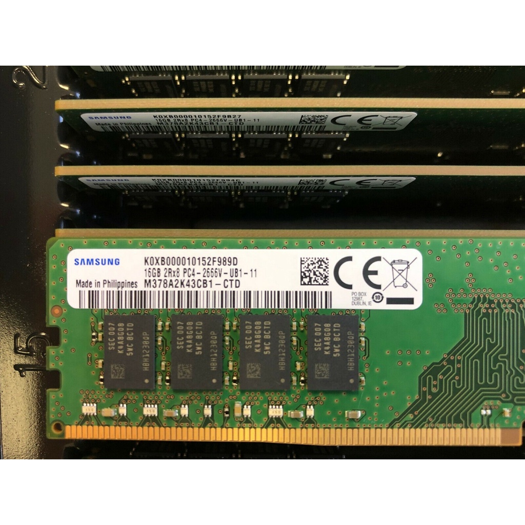 Ram Samsung 16GB DDR4 2666MHz Dùng Cho PC Desktop Máy Tính Để Bàn  - Mới Bảo hành 36 tháng