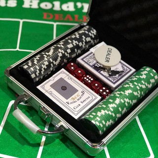 Set Phỉnh Poker 100 chips cao cấp
