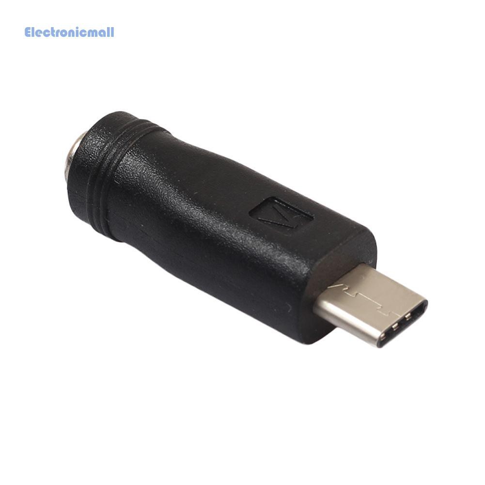 DC Đầu Chuyển Đổi Usb Type-C Sang 5.5x2.1mm Cho Laptop Pc