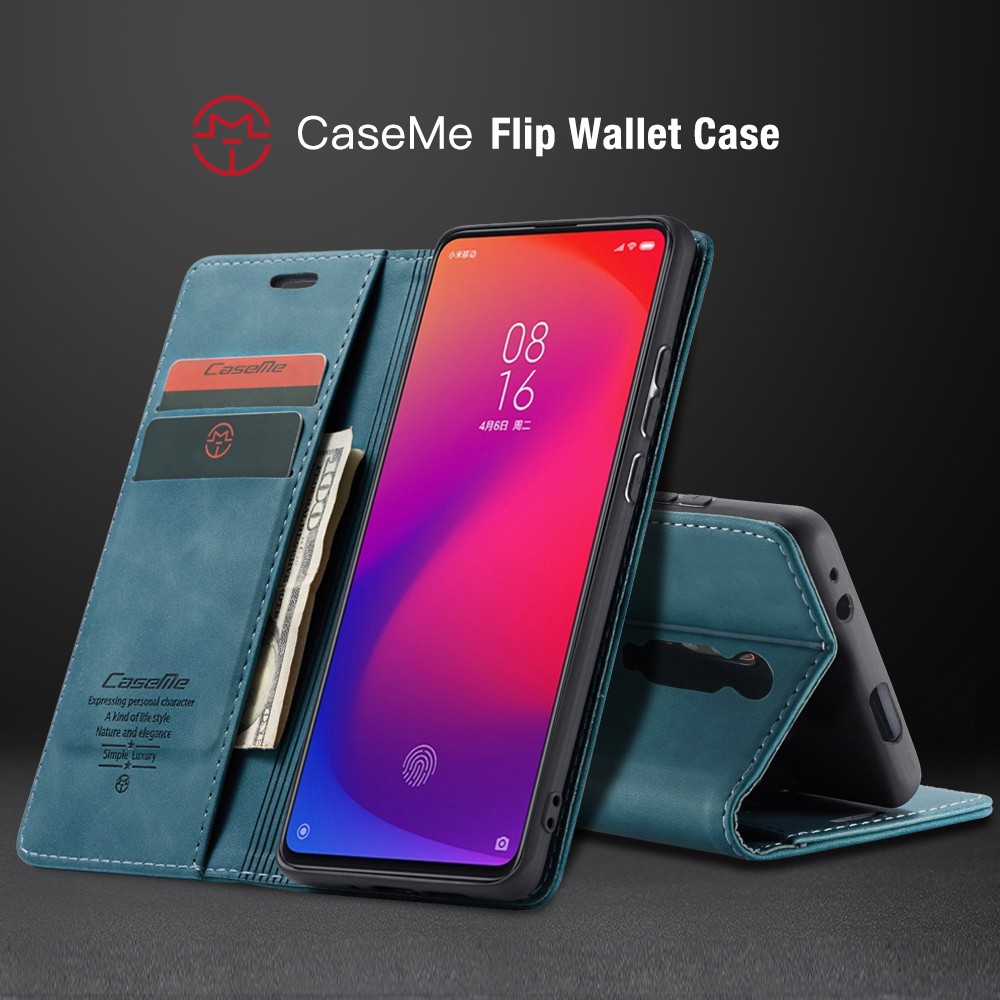 Xiaomi Mi 9T Note 10 Redmi K20 Note 8 Pro Note 9 9s Luxury Leather Full Protection Card Slot Flip Magnetic CaseMe Case Cover