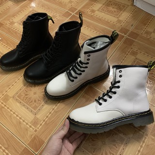 Giày Bốt Nữ Dr Marten Cổ Lửng Mã H80