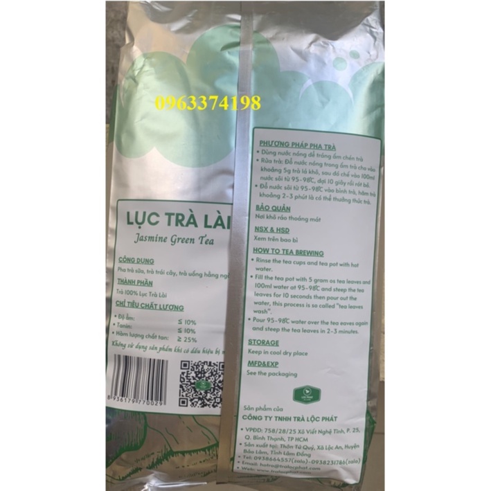 LỘC TRÀ NHÀI LỘC PHÁT 1KG/GÓI - [Nguyên liệu trà sữa]