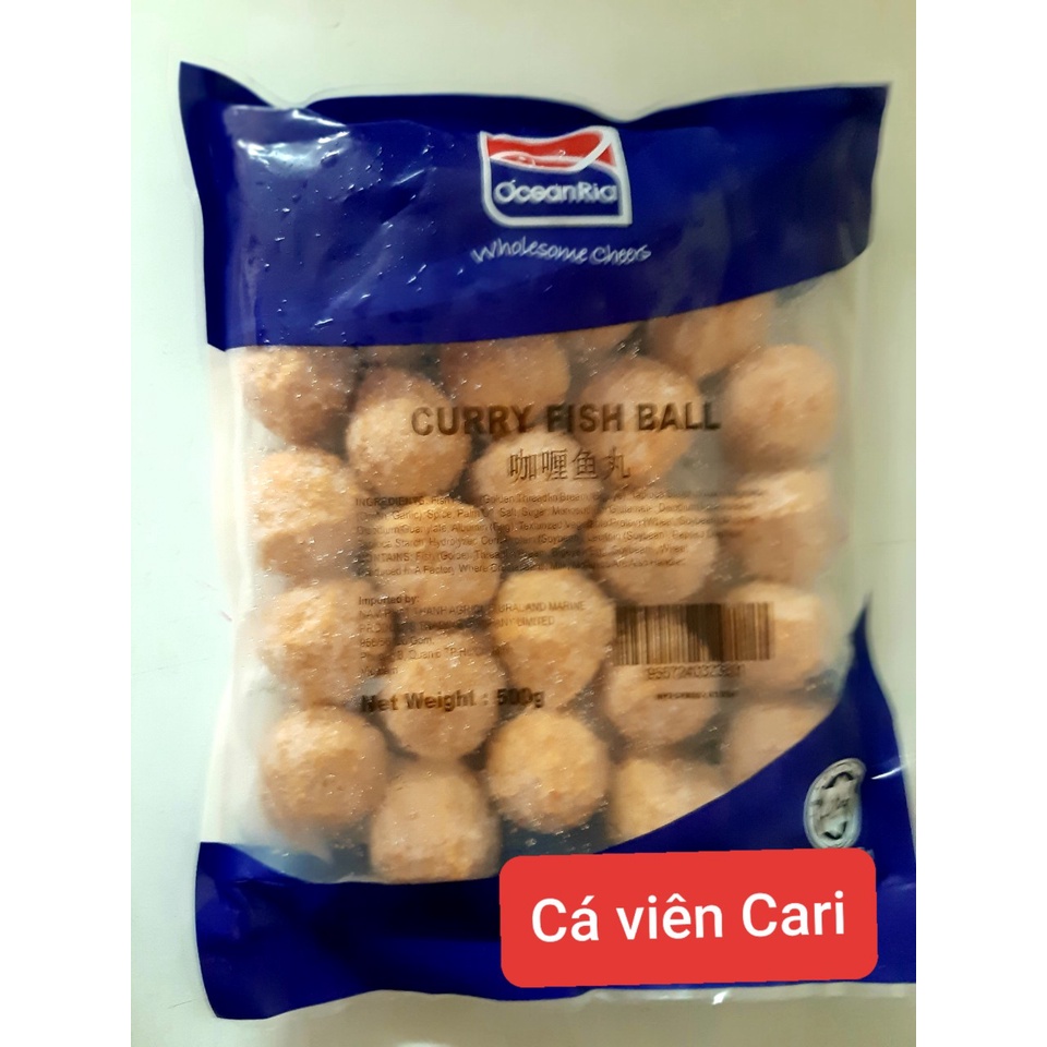 Cá viên cà ri Malaysia, 500g