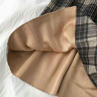Váy Xòe Caro Chất Dạ Mỏng
