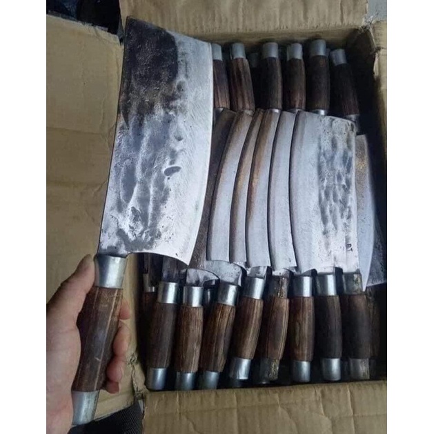 Dao chặt xương-chặt thịt gà sắc bén đầm tay