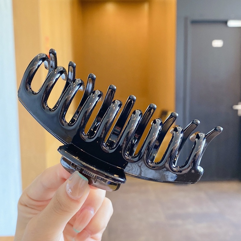 Kẹp tóc cỡ lớn đơn giản phong cách Hàn Quốc thời trang cho nữ