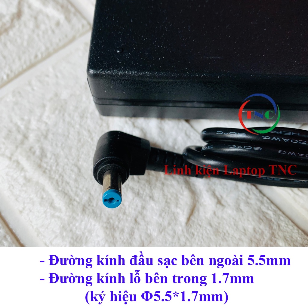Sạc Laptop Acer tốt 19V – 4.74A – 90W (Adapter Acer ZIN)