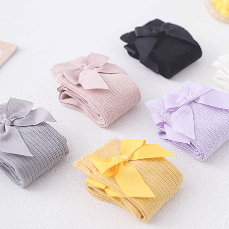 Vớ Bé Gái Thắt Nơ Phong Cách Hàn Quốc