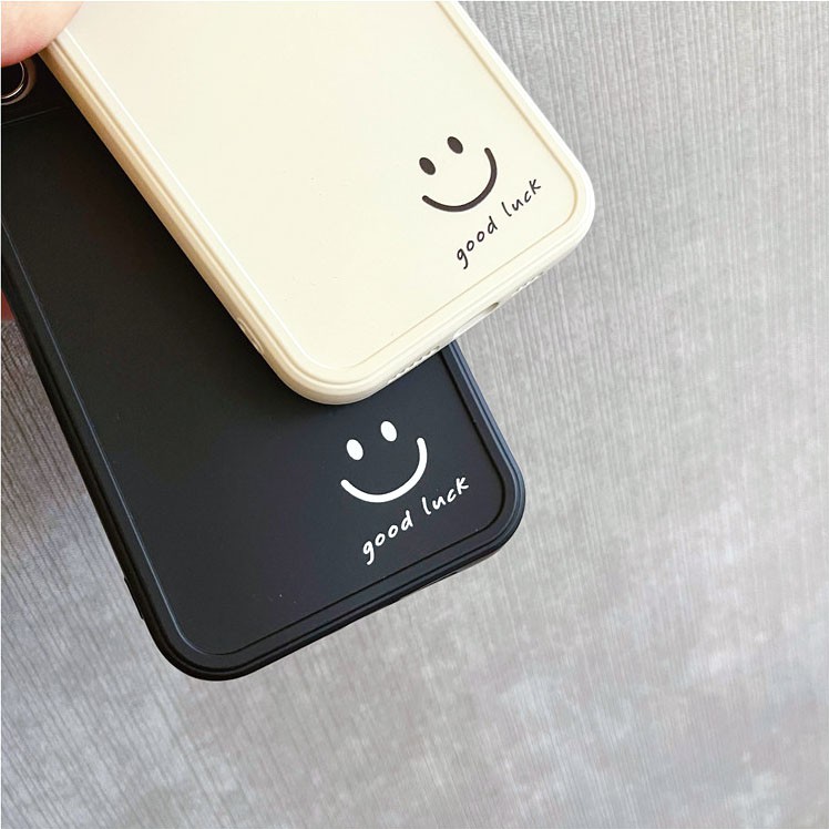 Ốp lưng iphone Lucky Face cạnh vuông 6/6plus/6s/6splus/7/7plus/8/8plus/x/xr/xs/11/12/13/pro/max/plus/promax | BigBuy360 - bigbuy360.vn