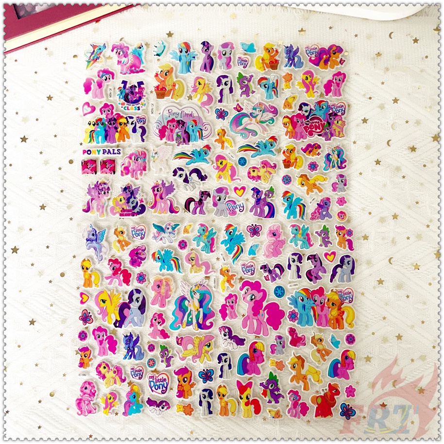 5 Tấm ✿ Miếng Dán Khen Thưởng Q-1 My Little Pony: Friendship is Magic ✿ Miếng Dán PVC 3D Chống Thấm Nước Chất Lượng