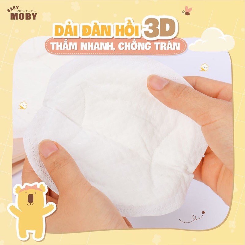 Miếng lót thấm sữa MOBY ( 60 miếng/bịch)
