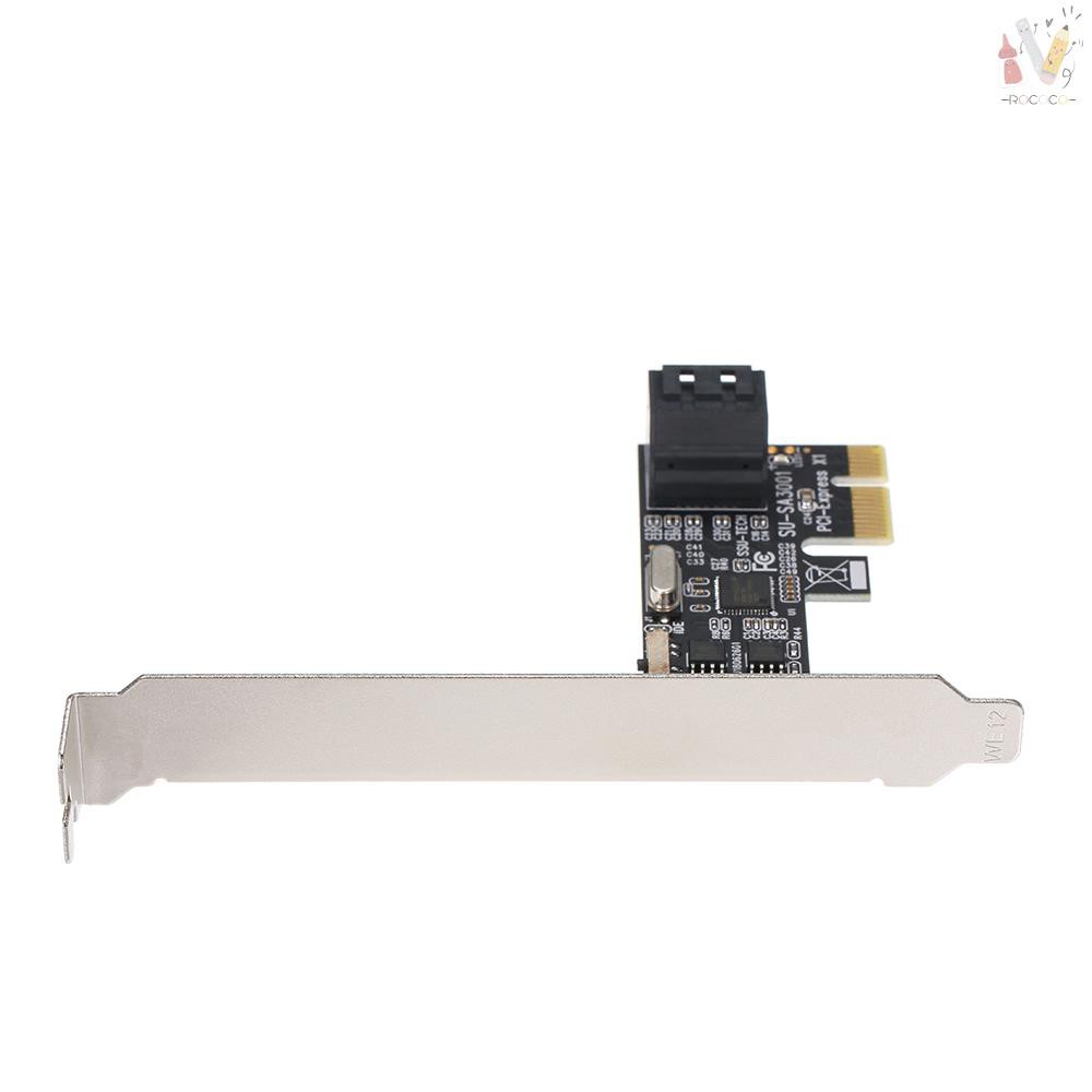 Card Mở Rộng Rcc Pci-e Sang Sata3.0 Sata 2 Cổng 6gbps Với Driver Cd Hỗ Trợ Thấp Pro