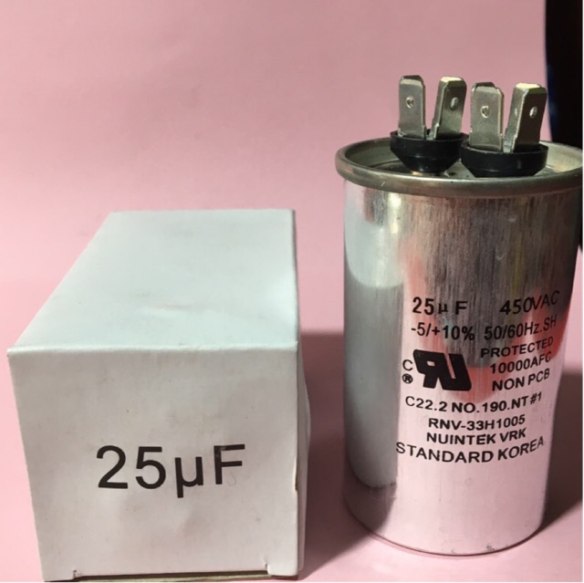 Tụ dầu ngâm 450vac, 25uf, 30uf, 35uf, 40uf, 45uf, 50uf, 60uf, 70uf, 80uf