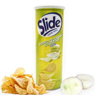 Bánh khoai tây lon Slide 160g (đủ vị)