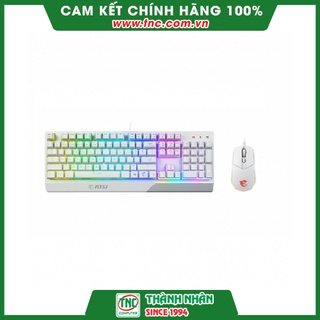 Bộ bàn phím, chuột gaming giả cơ có dây MSI Vigor GK30