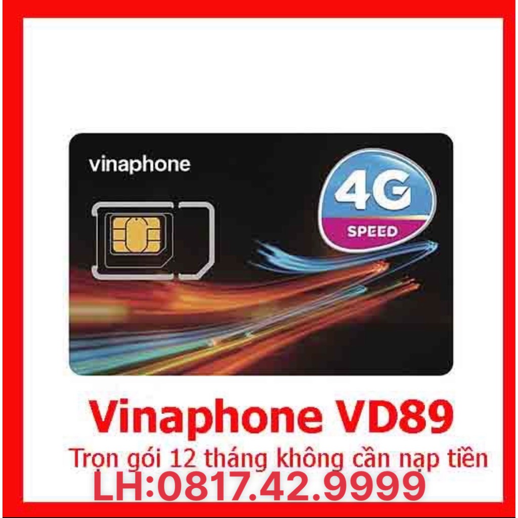 [GIÁ Gốc ] SIM 4G VINAPHONE VD149 - MIỄN PHÍ 4G LÊN TỚI 120GB / THÁNG - Gọi Nội, Ngoại Mạng Thả Ga