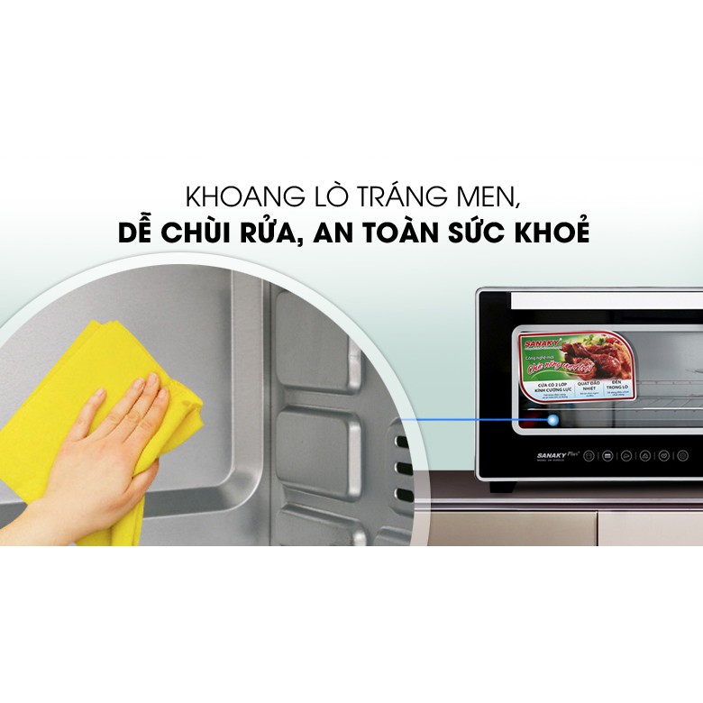 Lò nướng Sanaky VH5099S2D 50 lít - Mới - Bảo hành 24 tháng