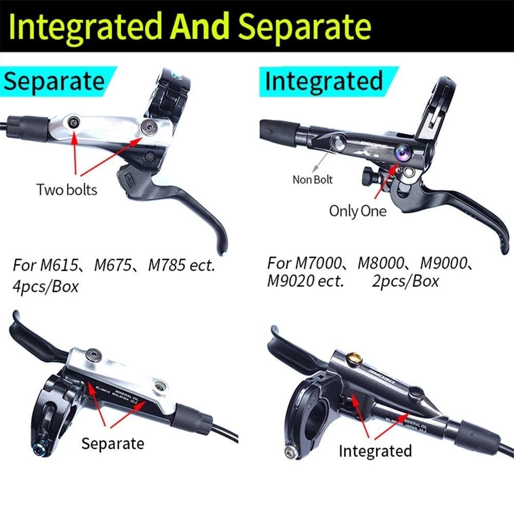 Ốc Vít Cố Định Đĩa Xe Đạp Bằng Hợp Kim Titan Siêu Bền Tiện Dụng
