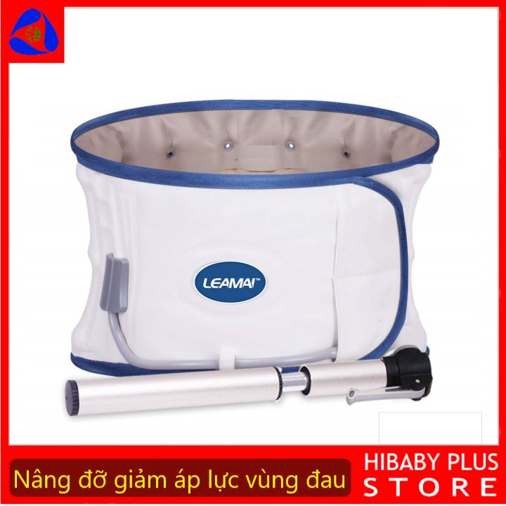 Đai hơi lưng LEAMAI Y01 nâng đỡ giảm sức ép vùng lưng, kéo giãn cột sống lung [Halongsky]