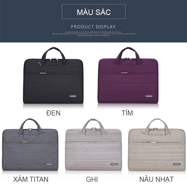 Túi chống sốc Laptop Macbook FOPATI 2019 quai ngang (Chính hãng)