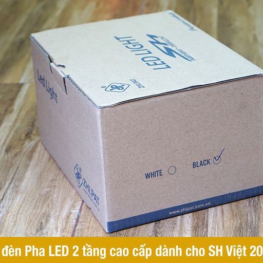 Cụm đèn pha Led 2 tầng cho SH 2012 -2016 125/150i (Chính hãng Zhipat)