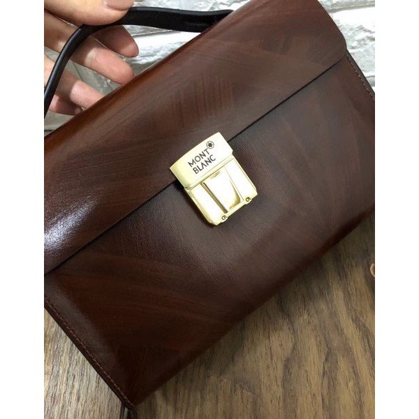 Cặp cầm tay khóa số Clutch Montblanc 9803 - Huco Việt Nam