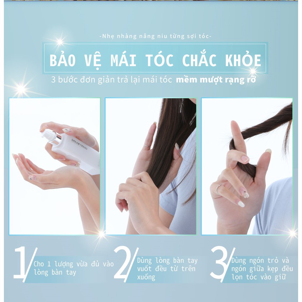 TINH CHẤT AHA MỀM MƯỢT TÓC SAU 3S - DREAM TREND