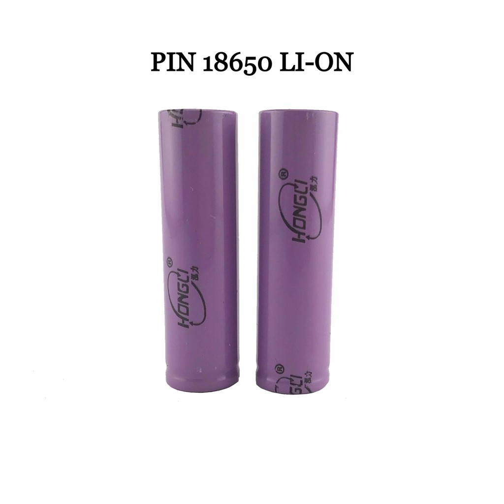 Cell pin 18650 1200mAh xả số lượng lớn màu tím (ko in dung lượng)