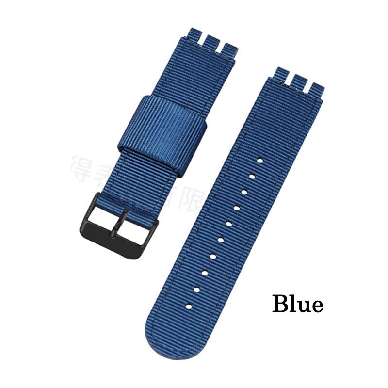 Dây Đeo Đồng Hồ Bằng Vải Canvas Nylon Kích Thước 17mm 19mm 20mm Thay Thế Chuyên Dụng Cho Đồng Hồ