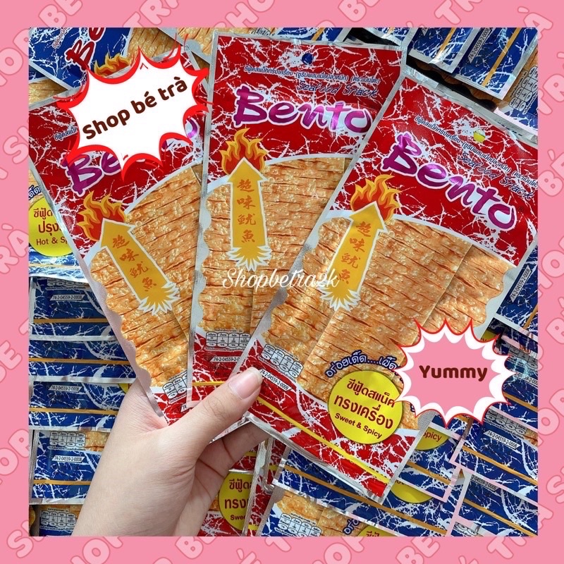 Mực bento Thái Lan