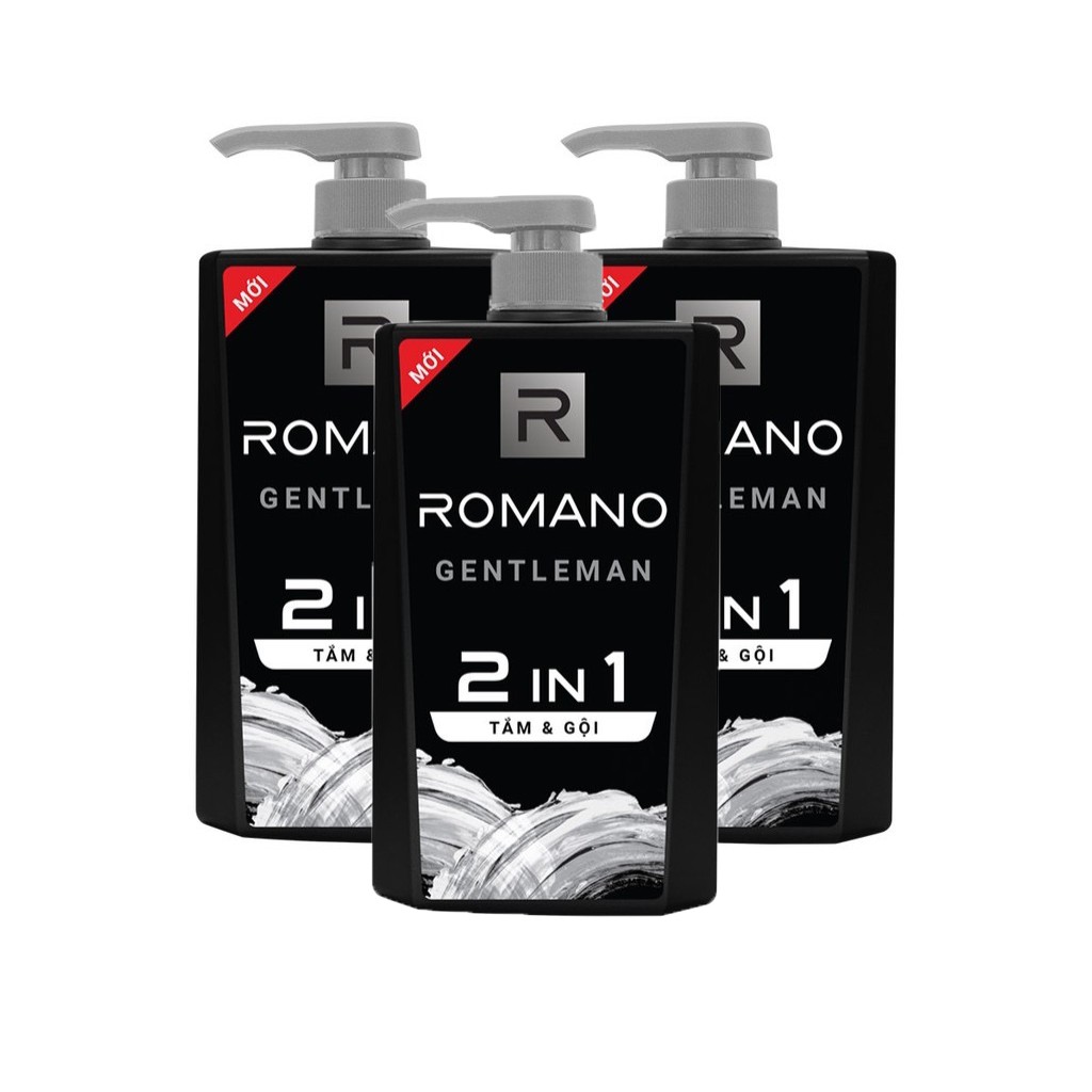 Tắm Gội Romano Gentleman 2 in1 650g