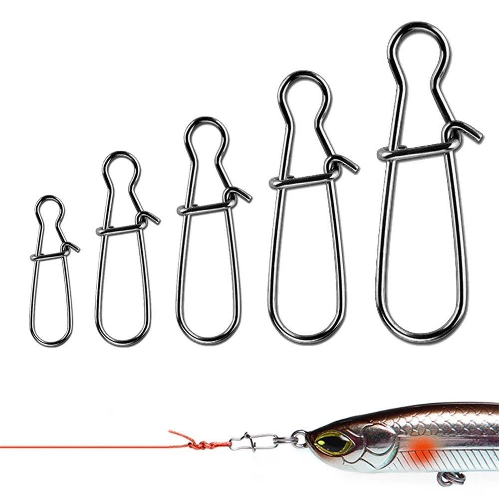 Set 100 Kẹp Nối Dây Câu Cá Chất Lượng Cao