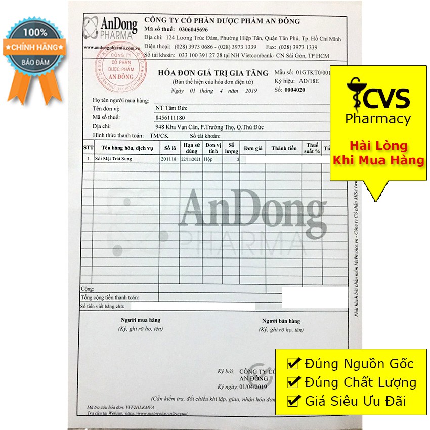 Sỏi Mật Trái Sung (Hộp 30 viên uống) - Tán Sỏi, Giảm Kích Thước Sỏi