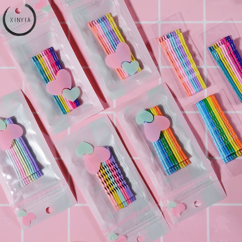 Kẹp tóc màu sắc kẹo ngọt thời trang dành cho nữ