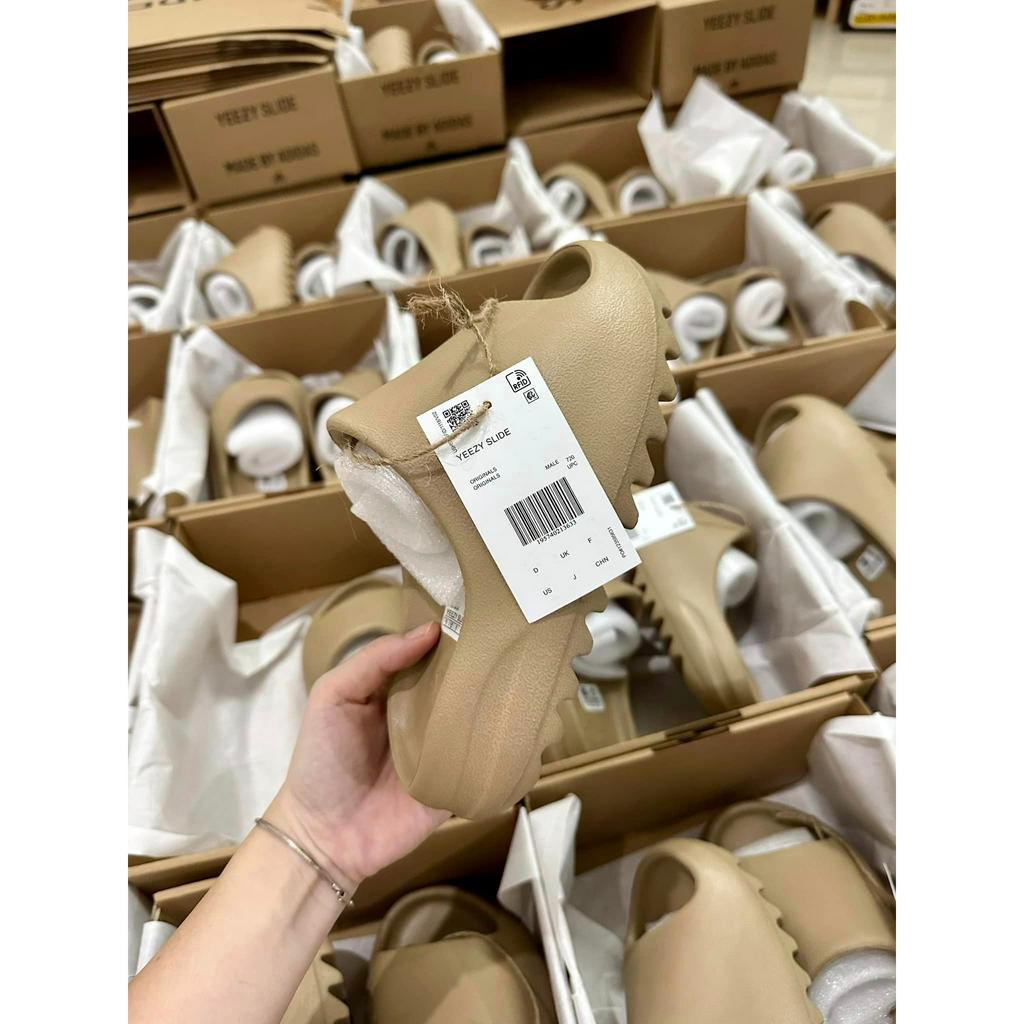 Dép Yz Slide bản Nhám màu Pure hot nhất năm 2023, dép yz slide nam và nữ đều đi được