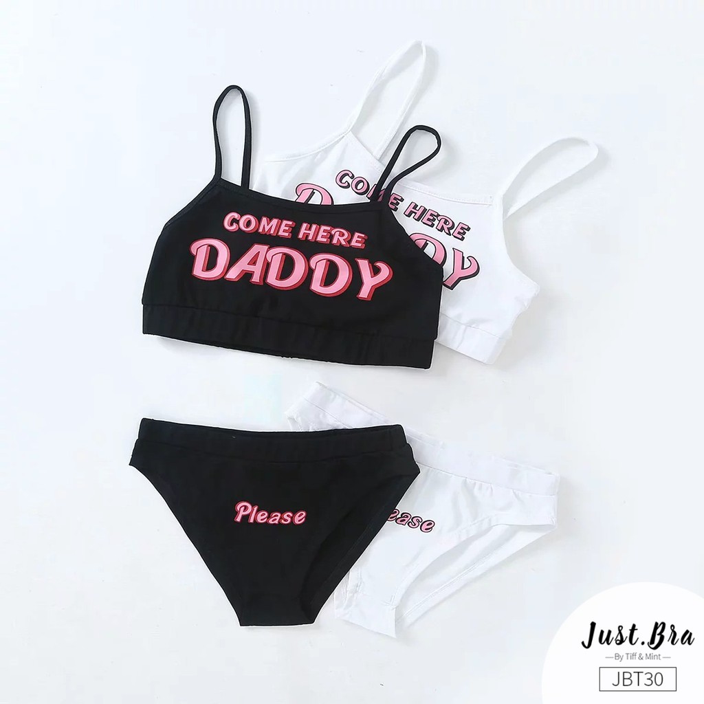 Set đồ lót nữ Just Bra come here daddy gợi cảm JBT30