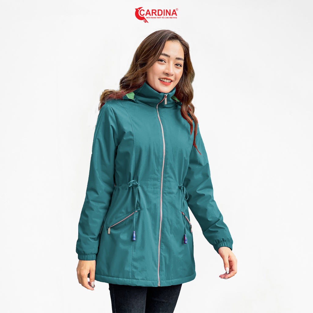 Áo Parka Nữ 𝐂𝐀𝐑𝐃𝐈𝐍𝐀 Lót Lông Cừu Cao Cấp Siêu Nhẹ Siêu Ấm Chống Nước 1PKF