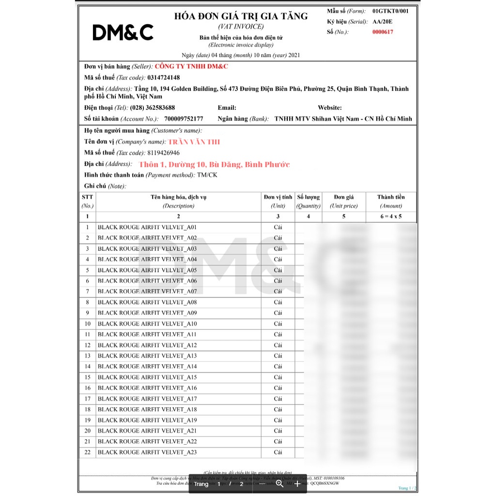 Son Kem Lì Black Rouge Air Fit Velvet Tint Đủ Màu LAVASA | BigBuy360 - bigbuy360.vn