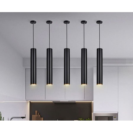 Đèn thả trần rọi ống bơ NN-3060 15w đường kính 6cm dài 30cm - Thân nhôm tản nhiệt