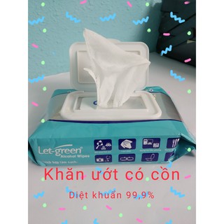 Combo 6 Bịch Khăn Giấy Ướt Có Cồn