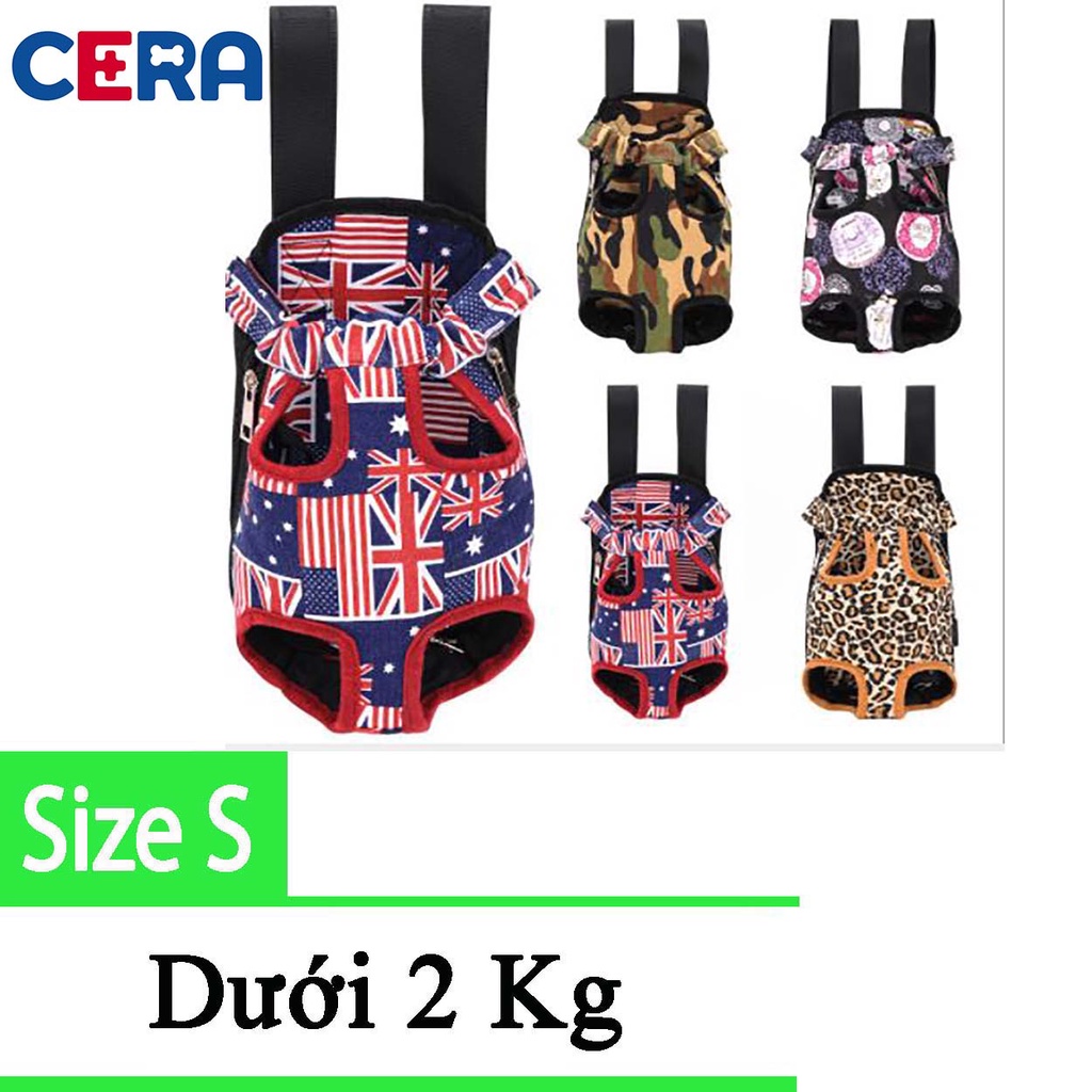 Balo - Địu Vải Vận Chuyễn Cho Chó Mèo - Balo 002