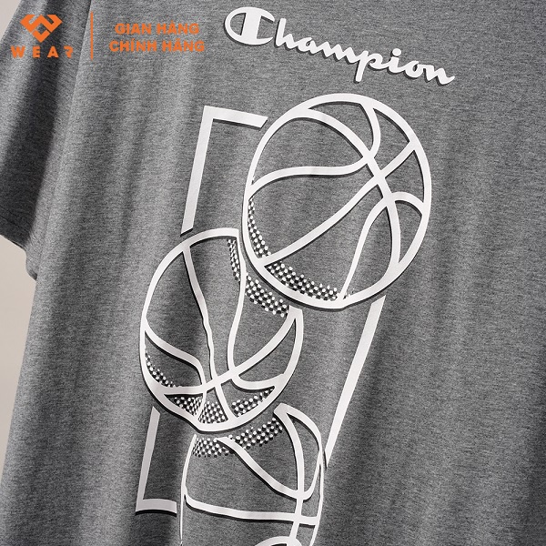 Áo Champion EU Crewneck Tshirt - Grey - 216917GRY