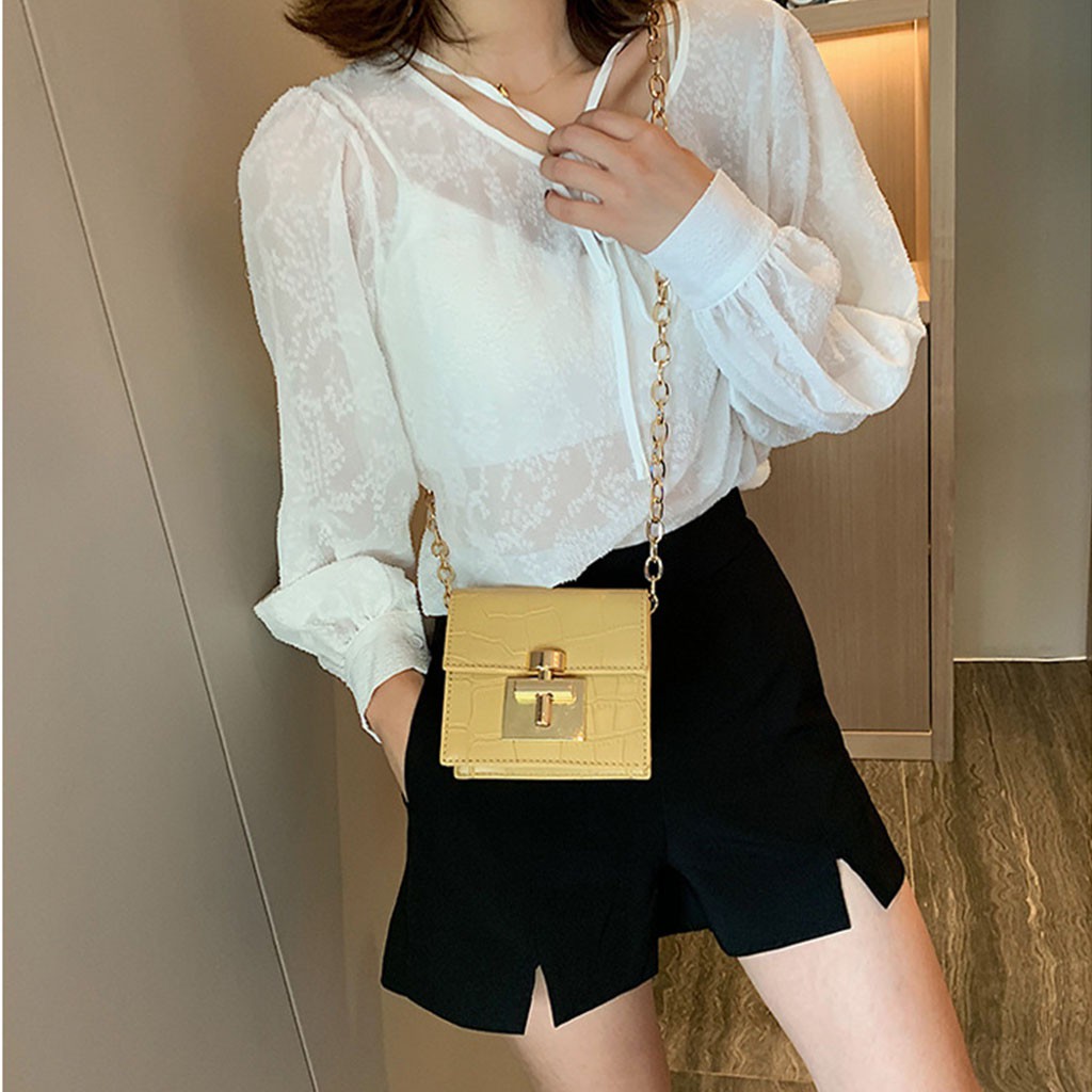 Túi Xách JADENTX10 Túi Đeo Chéo Nữ Phong Cách, Da Xịn, Đường May Sắc Sảo, Khóa Túi Chữ T Tinh Sảo Chính Hãng JADEN STORE | BigBuy360 - bigbuy360.vn