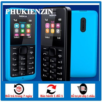 ĐIỆN THOẠI NGHE GỌI NOKIA 106  2 SIM ZIN  NGHE GỌI TỐT