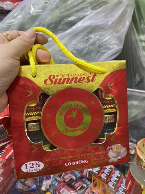 HỘP 6 HỦ NƯỚC YẾN SÀO SUNNETE ĐƯỜNG PHÈN | BigBuy360 - bigbuy360.vn
