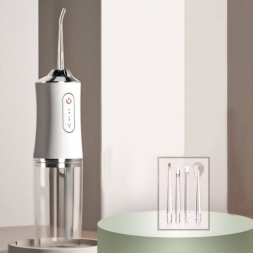 Máy Tăm Nước Oral Irrigator Vệ Sinh Chăm Sóc Răng Miệng Tặng Kèm 4 Đầu Phun Bảo hành 36 Tháng